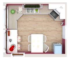 small kitchen floor plan