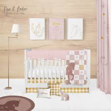 Girl Crib Bedding Set Cowgirl Baby