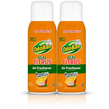 real citrus air freshener spray