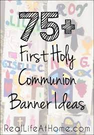 first communion banners for catholic