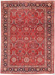 antique persian mahal rug circa 1910