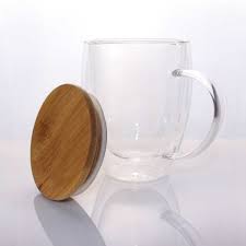 Promotional Coffee Mugs With Bamboo Lid
