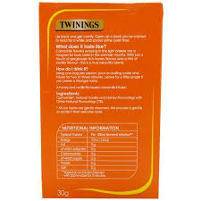twinings pure camomile imported