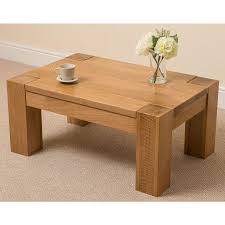 Solid wood, coffee tables : Kuba Solid Oak Coffee Table Free Uk Delivery