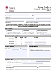 003 Student Disciplinary Action Form Template Ideas Employee