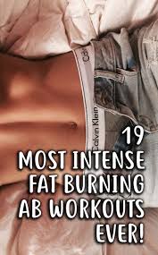 19 most intense fat burning ab workouts