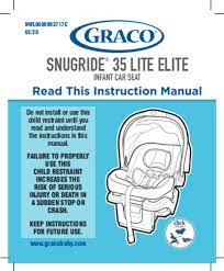 Graco Modes Nest User Manual English