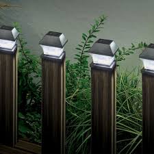 Solar Outdoor Led Fence Post Lights