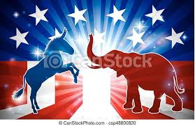 We did not find results for: Elephant And Donkey Mascots Silhouettes An Elephant And Donkey In Silhouette Facing Off With An American Flag In The Canstock