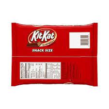 kit kat snack size chocolate candy bars