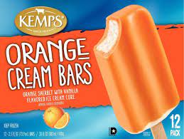 orange cream bars kemps