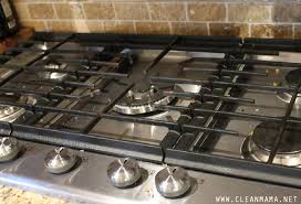 how to clean a gas cooktop clean mama