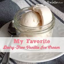 dairy free vanilla ice cream