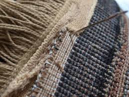 how to repair rug fringe dengarden