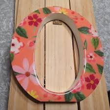 Letter O Wooden Wall Hanging Or