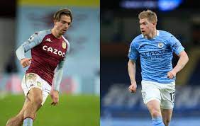 Neville was impressed by 'the. De Bruyne V Grealish Creative Kings Set To Take Centre Stage In Man City V Aston Villa