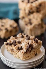 chocolate chip rice krispie treats