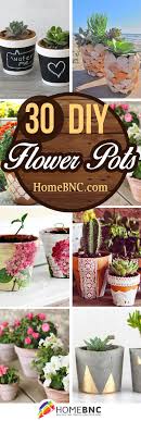 30 best diy flower pot ideas and