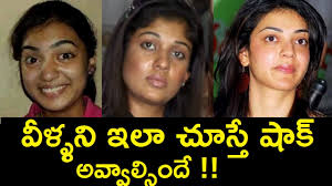tollywood es without makeup