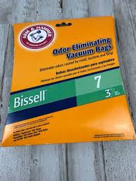 Bissell Vacuum Cleaner Bags No 7 Arm And Hammer Odor Eliminating Pack Of 3