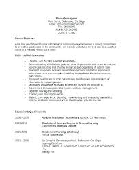 Sample Resume Objective Statement Resume Objective For All Jobs