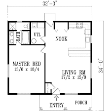 Plan 1 771 One Bedroom House Plans