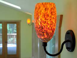 Wall Sconce Tulip Artisan Crafted