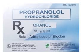 oranol propranolol hydrochloride