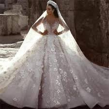 Quick & easy to get these wedding dresses ball gown detachable train at discounted prices online you need from shippers and suppliers in china. Ball Gown Wedding Dresses Lace Chapel Train Elegant Embroidered Bridal Dress New Ebay