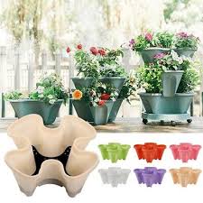 Strawberry Planter Stackable Plastic