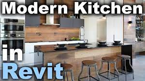 modern kitchen in revit tutorial you