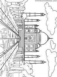 Send to a friend undo all changes made to the image? Taj Mahal Coloring Page Audio Stories For Kids Free Coloring Pages Colouring Printables