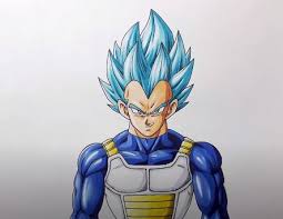My previous one was only the head, so i thought i'd do another one, only this time the whole body as well!. How To Draw Vegeta From Dragon Ball Z Step By Step