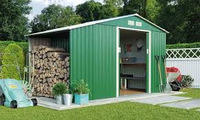 Metal Shed With Optional Foundation Kit