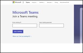 microsoft teams meeting by meeting id