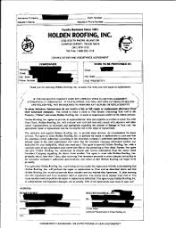 Sample Roofing Contract Fill Online Printable Fillable