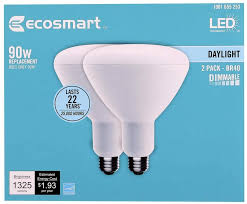 Ecosmart 90 Watt Equivalent Br40 Dimmable Energy Star Led Light Bulb Daylight 2 Bulbs Amazon Com