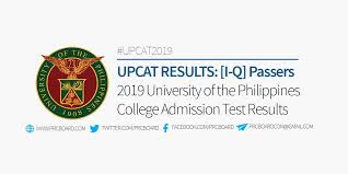 Applicants are advised to log on to the application portal to view the results of their applications. Upcat Results 2019 List Of Passers I Q