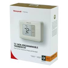 How do you operate a honeywell thermostat? Honeywell Rth5160d1003 Simple Display Non Programmable Thermostat Honeywell Store