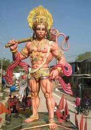 Handecor Multicolor 30 Feet Fiber Lord Hanuman Statue, Size: Height 30 Feet, Rs 2500000 /piece | ID: 18939877397