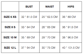 Size Guide Bec Bridge