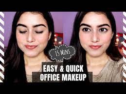 office makeup tutorial 15mins makeup