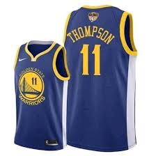 Nba Golden State Warriors 11 Thompson Basketball Jersey