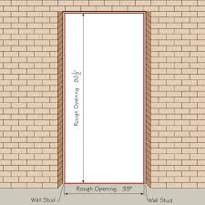 How To Measure For A New Steel Door And Frame