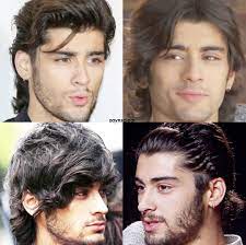 The hair is left to fall freely and there are c curls formed at the tips. Zayn On Instagram It Looks So Beautiful With Long Hair Zayn Malik Hairstyle Long Hair Styles Hairstyle
