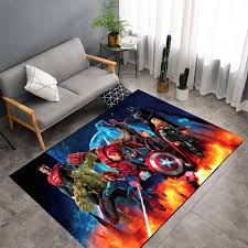 avengers superhero area rug fluffy rug