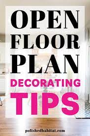 how to decorate an open floor plan 7