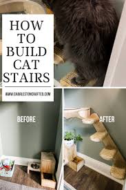 How To Build Diy Wall Mounted Cat Stairs