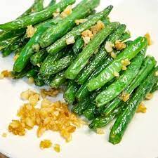 chinese garlic green beans din tai