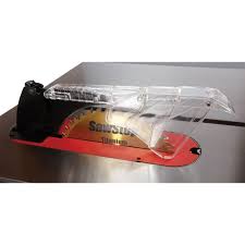 A table saw blade guard works to protect you as you use the saw, as well as acts as a trap for sawdust. Sawstop Table Saw Micro Blade Guard Tsg Mg Rockler Woodworking And Hardware